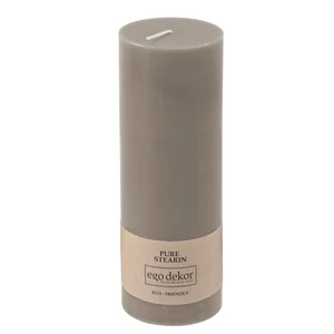 Svíčka béžovo-hnědá Eco candles by Ego dekor – 60 h hoření