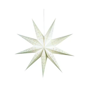 Svítící hvězda Solvalla White 100 cm
