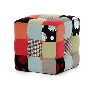 Taburet ARZELAR patchwork