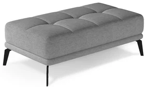 Taburet LITHOPS 28 – světlá šedá látka