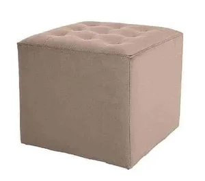 Taburet LORI sametový béžový