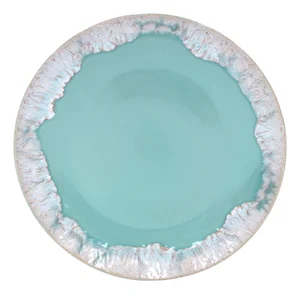 Talíř Taormina z kameniny Ø27 cm – Casafina, modro-tyrkysový