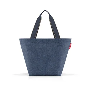 Taška Reisenthel Shopper M Herringbone – modrá