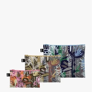 Taštičky na zip LOQI – sada 3 ks