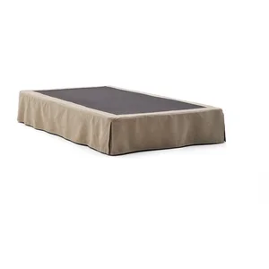Taupe jednolůžková postel Jaira bez čela 90x200 cm – Kave Home