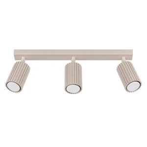 Taupe kovové bodové svítidlo Gleam 6,5 × 45 cm od Sollux