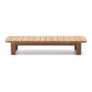 Teakový zahradní odkládací stolek Tirant 70x140 cm