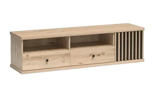 Televizní stolek BARBUS 1D2S dub artisan/černá