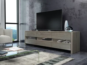 Televizní stolek DUSTLIK – dub sonoma