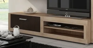 Televizní stolek MOLTENO dub sonoma tmavý