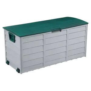 Tempo Kondela KORTEZ – zahradní úložný box, 300 l, šedozelený