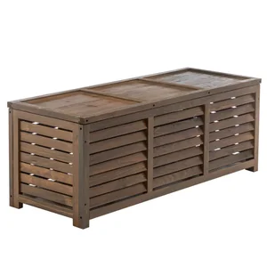 Tempo Kondela LADAM - Zahradní úložný box, hnědý