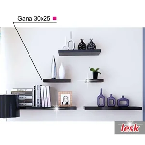 Tempo Kondela Police GANA 30 cm – černá