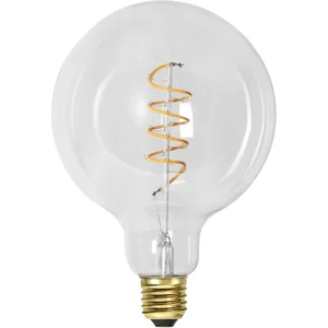 Teplá LED filamentová žárovka E27 4W stmívatelná