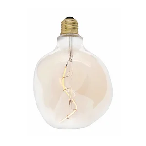 Teplá LED filamentová žárovka E27 Voronoi I 2W