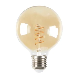 Teplá LED žárovka E27, 6 W