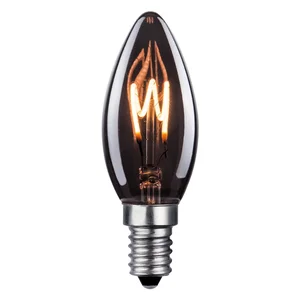 Teplá žárovka E14 2 W Elegance – Fischer & Honsel