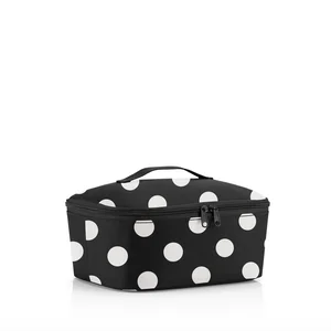 Termobox Coolerbag M Pocket – bílé tečky