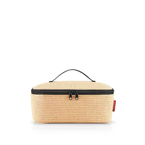 Termobox Coolerbag M pocket – Raffia černá
