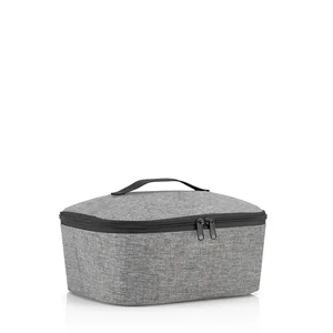 Termobox Coolerbag M pocket Twist stříbrná