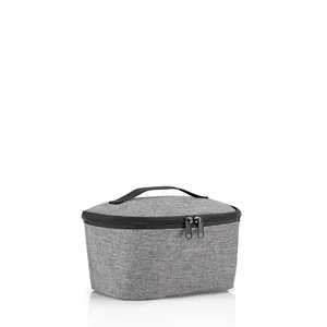 Termobox Coolerbag S pocket Twist stříbrná