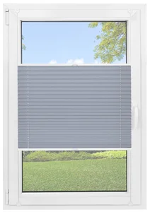 Termoizolační plisovaná roleta Grey Silver 60 cm