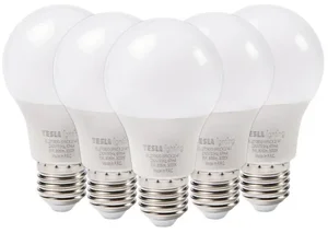 TESLA BL270840 LED žárovky E27, 8W, 806 lm, denní bílá, 5 ks