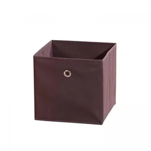 Textilní box WINNY, hnědý