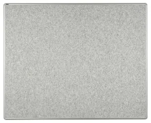 Textilní nástěnka ekoTAB 1500x1200 mm šedá s hliníkovým rámem