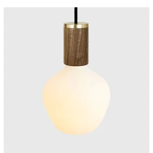 Tmavě hnědé závěsné svítidlo Knuckle 5 cm