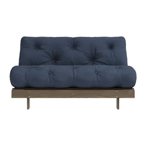 Tmavě modrá rozkládací pohovka Roots 140 cm – Karup Design