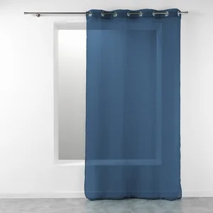 Tmavě modrá záclona Telma 140x240 cm