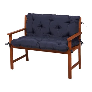 Tmavě modré podsedáky na lavici 50×100 cm – sada 2 ks, Selby, Sun Garden