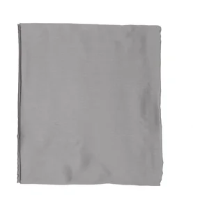 Tmavě šedé napínací prostěradlo 140×200 cm – bavlněný satén