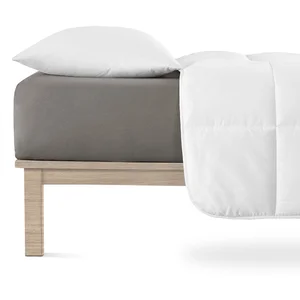 Tmavě šedé napínací prostěradlo Jersey 200×200 cm pro Boxspring