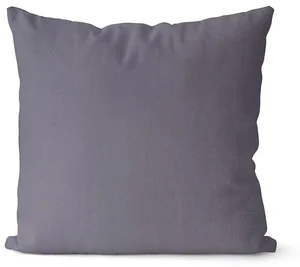 Tmavě šedý dekorativní polštář 40x40 cm