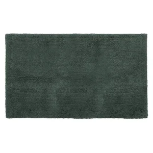 Tmavě zelená koupelnová rohož 100 × 60 cm Riva – Tiseco Home Studio