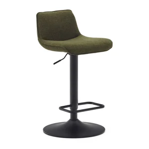 Tmavě zelené barové židle Zenda, sada 2 ks (103 cm) – Kave Home