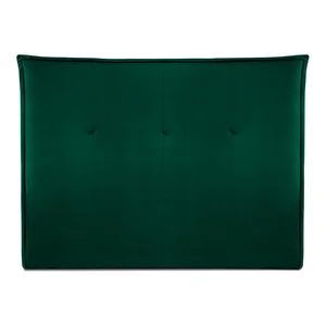 Tmavě zelené čelo postele Monica 140x120 cm