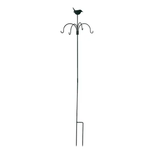 Tmavě zelené krmítko se zápichem Esschert Design 148 cm