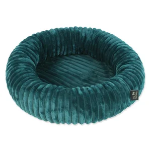 Tmavě zelený pelíšek pro psa 40 cm Dog Fantasy Stripe