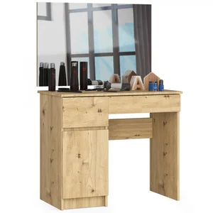 Toaletní stolek P-2/SL 900×600 levý – dub Sonoma