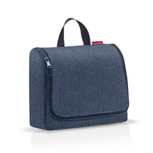 Toaletní taštička Reisenthel Toiletbag XL Herringbone tmavě modrá