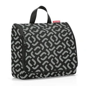 Toaletní taštička Toiletbag XL Signature černá