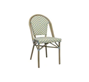 TOBY Terasová židle – světle modrá