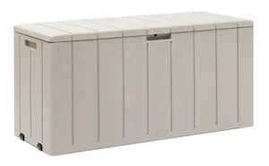 TOOMAX BRAVO 270 L – Zahradní plastový úložný box, světle šedá