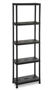 TOOMAX UNIVERSAL PRO 63-5 plastový regál, černá