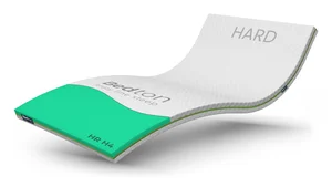 Topper HR HARD 120×200 cm, výška 5 cm, BAMBOO nepodšitý