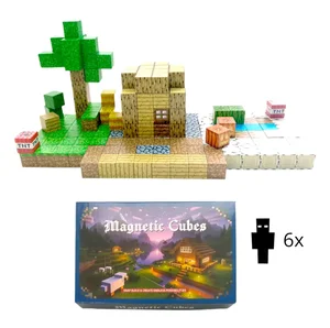Toybit Magnetická stavebnice Minecraft Block World TNT