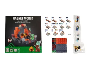 Toybit Minecraft Danger – Magnetická svítící stavebnice MSTB2224